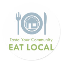 Taste Local stickers