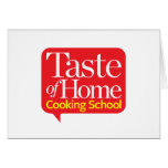 Taste of Home Cooking School Card