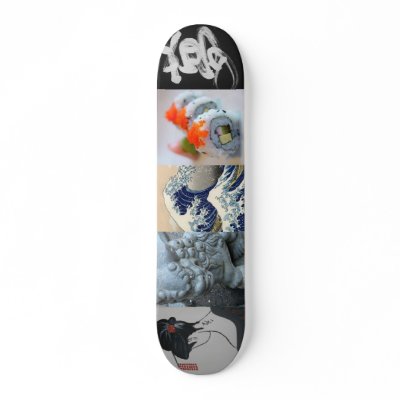 Taste of Japan Skateboard by danika6852