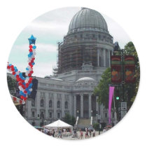 Taste Of Madison Capital Crowd stickers by lifesphere Taste Of Madison Capital Crowd stickers
