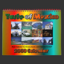 Taste of Mexico Calendar 2008