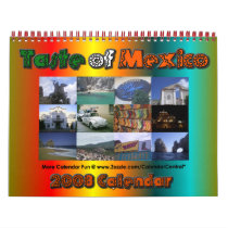 Taste of Mexico Calendar 2008