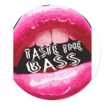 Taste the BASS Electronica Dubstep Electro HipHop stickers