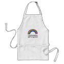 Taste The Rainbow Eat Crayons aprons