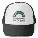 Taste The Rainbow Eat Crayons hats