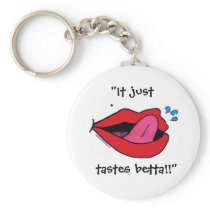 Tastes Betta Key Chain
