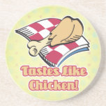 tastes like chicken coasters