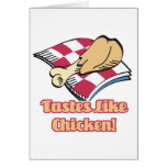 tastes like chicken cards
