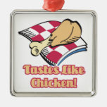 tastes like chicken ornaments