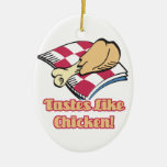 tastes like chicken ornaments