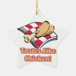 tastes like chicken ornaments