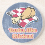 tastes like chicken coasters