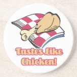 tastes like chicken coasters