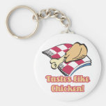tastes like chicken keychains