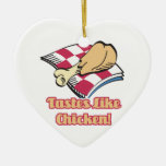 tastes like chicken ornaments
