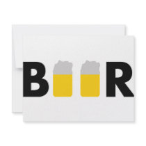 tasty beer invitations