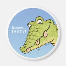 Tasty Crocodile Magnet