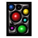 Tasty Dots In Black - Poster or Print