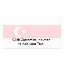 Tatars Of Belarus, ethnic flag Business Cards