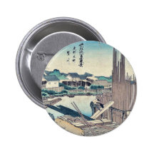 Tategawa at the capital by Katsushika, Hokusai Uki Pin