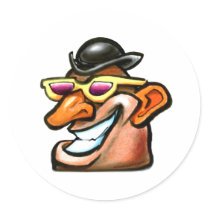 Tater Head stickers