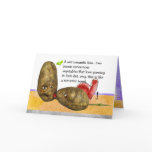 Tater Thoughts Valentines Day Card - Customized