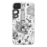 tatoo flash 2 Case-Mate iPhone 4 case