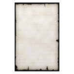Tattered Western Style Stationery