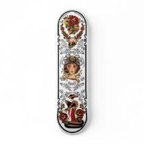 Tattoo Art SkateBoard by SuperiorTattoo Tattoo Art SkateBoard