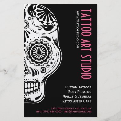 Tattoo Art Studio flyer flyer