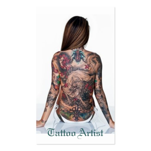 5,000+ Tattoo Business Cards and Tattoo Business Card Templates | Zazzle