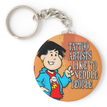 Tattoo Artist Keychain