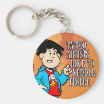 Tattoo Artist Keychain