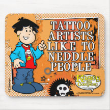 Tattoo Artist Mousepads