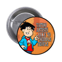 Tattoo Artists Buttons