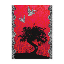 Tattoo Bonsai Tree of Love postcards