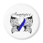Tattoo Butterfly Awareness - ALS Disease Magnets