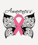Tattoo Butterfly Awareness - Breast Cancer t-shirts