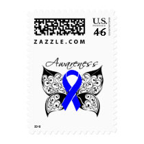 Tattoo Butterfly Awareness - Colon Cancer Stamp