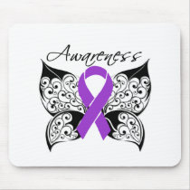 Tattoo Butterfly Awareness - Epilepsy Mouse Pad