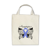 Tattoo Butterfly Awareness - Esophageal Cancer Bag