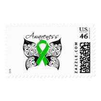 Tattoo Butterfly Awareness - Kidney Cancer Postage Stamp