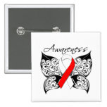 Tattoo Butterfly Awareness - Oral Cancer buttons