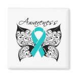 Tattoo Butterfly Awareness - PCOS Refrigerator Magnets
