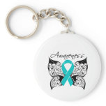 Tattoo Butterfly - Polycystic Kidney Disease Key Chains