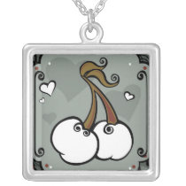 Tattoo Cherries Urban necklace