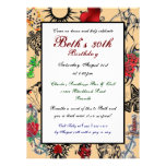 Tattoo Custom Birthday Party Invitations