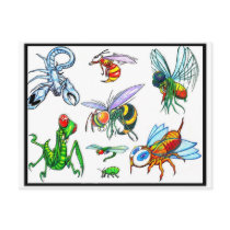 Tattoo Flash Postcard
