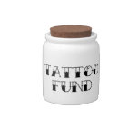 Tattoo Fund Jar Candy Jar at Zazzle