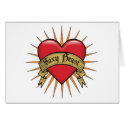 Tattoo Heart Saxy Beast cards